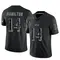 Men's Kyle Hamilton Baltimore Ravens Reflective Jersey - Limited Black