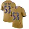 Men's Kyle Van Noy Baltimore Ravens Inverted Jersey - Legend Gold Big & Tall