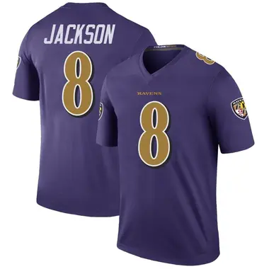 Men's Lamar Jackson Baltimore Ravens Color Rush Jersey - Legend Purple Big & Tall