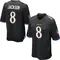 Men's Lamar Jackson Baltimore Ravens Jersey - Game Black