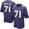 Men's Malaesala Aumavae-Laulu Baltimore Ravens Team Color Jersey - Game Purple