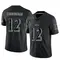 Men's Malik Cunningham Baltimore Ravens Reflective Jersey - Limited Black