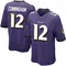 Men's Malik Cunningham Baltimore Ravens Team Color Jersey - Game Purple