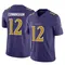 Men's Malik Cunningham Baltimore Ravens Vapor F.U.S.E. Jersey - Limited Purple