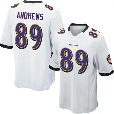 Men's Mark Andrews Baltimore Ravens Jersey - Game White