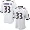 Men's Melvin Gordon III Baltimore Ravens Jersey - Game White