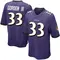 Men's Melvin Gordon III Baltimore Ravens Team Color Jersey - Game Purple