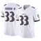 Men's Melvin Gordon III Baltimore Ravens Vapor F.U.S.E. Jersey - Limited White