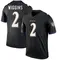 Men's Nate Wiggins Baltimore Ravens Jersey - Legend Black Big & Tall