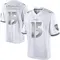 Men's Nelson Agholor Baltimore Ravens Platinum Jersey - Limited White