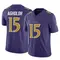 Men's Nelson Agholor Baltimore Ravens Vapor F.U.S.E. Jersey - Limited Purple