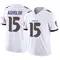 Men's Nelson Agholor Baltimore Ravens Vapor F.U.S.E. Jersey - Limited White