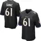 Men's Nick Samac Baltimore Ravens Jersey - Game Black