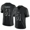 Men's Nick Samac Baltimore Ravens Reflective Jersey - Limited Black