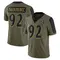 Men's Nnamdi Madubuike Baltimore Ravens 2021 Salute To Service Jersey - Limited Olive