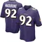 Men's Nnamdi Madubuike Baltimore Ravens Team Color Jersey - Game Purple