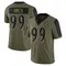 Men's Odafe Oweh Baltimore Ravens 2021 Salute To Service Jersey - Limited Olive