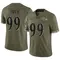 Men's Odafe Oweh Baltimore Ravens 2022 Salute To Service Jersey - Limited Olive