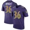 Men's Owen Wright Baltimore Ravens Color Rush Jersey - Legend Purple Big & Tall