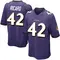 Men's Patrick Ricard Baltimore Ravens Team Color Jersey - Game Purple