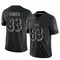 Men's Qadir Ismail Baltimore Ravens Reflective Jersey - Limited Black