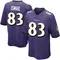 Men's Qadir Ismail Baltimore Ravens Team Color Jersey - Game Purple