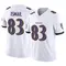 Men's Qadir Ismail Baltimore Ravens Vapor F.U.S.E. Jersey - Limited White