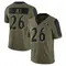 Men's Rasheen Ali Baltimore Ravens 2021 Salute To Service Jersey - Limited Olive