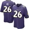 Men's Rasheen Ali Baltimore Ravens Team Color Jersey - Game Purple