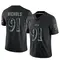 Men's Rayshad Nichols Baltimore Ravens Reflective Jersey - Limited Black