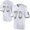 Men's Roger Rosengarten Baltimore Ravens Platinum Jersey - Limited White