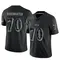 Men's Roger Rosengarten Baltimore Ravens Reflective Jersey - Limited Black