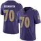 Men's Roger Rosengarten Baltimore Ravens Team Color Vapor Untouchable Jersey - Limited Purple