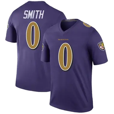 Men's Roquan Smith Baltimore Ravens Color Rush Jersey - Legend Purple Big & Tall