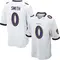 Men's Roquan Smith Baltimore Ravens Jersey - Game White