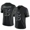 Men's Ryan Mallett Baltimore Ravens Reflective Jersey - Limited Black