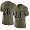 Men's Sanoussi Kane Baltimore Ravens 2022 Salute To Service Jersey - Limited Olive