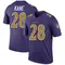 Men's Sanoussi Kane Baltimore Ravens Color Rush Jersey - Legend Purple Big & Tall