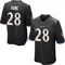 Men's Sanoussi Kane Baltimore Ravens Jersey - Game Black