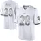 Men's Sanoussi Kane Baltimore Ravens Platinum Jersey - Limited White