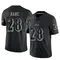 Men's Sanoussi Kane Baltimore Ravens Reflective Jersey - Limited Black