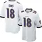 Men's Steven Sims Baltimore Ravens Jersey - Game White