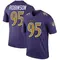 Men's Tavius Robinson Baltimore Ravens Color Rush Jersey - Legend Purple Big & Tall