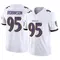 Men's Tavius Robinson Baltimore Ravens Vapor F.U.S.E. Jersey - Limited White