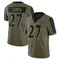 Men's T.J. Tampa Baltimore Ravens 2021 Salute To Service Jersey - Limited Olive