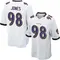 Men's Travis Jones Baltimore Ravens Jersey - Game White