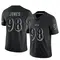 Men's Travis Jones Baltimore Ravens Reflective Jersey - Limited Black