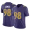 Men's Travis Jones Baltimore Ravens Vapor F.U.S.E. Jersey - Limited Purple