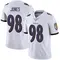 Men's Travis Jones Baltimore Ravens Vapor Untouchable Jersey - Limited White