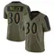 Men's Trayvon Mullen Baltimore Ravens 2021 Salute To Service Jersey - Limited Olive